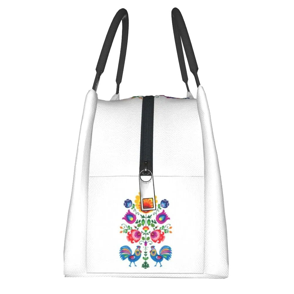 Lunch Bag - Insulated with Polish Folk designs