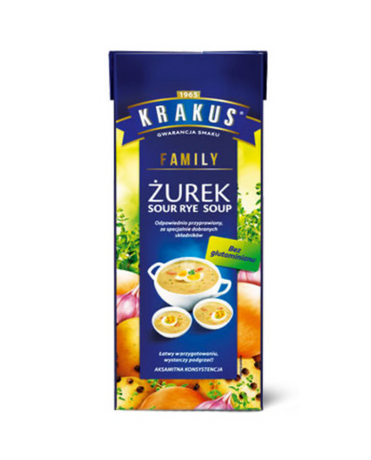 Zurek sour rye soup (Zupa KRAKUS Żurek) - Krakus