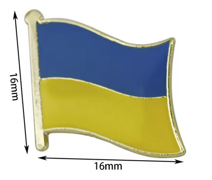 Ukrainian Flag Lapel Pins