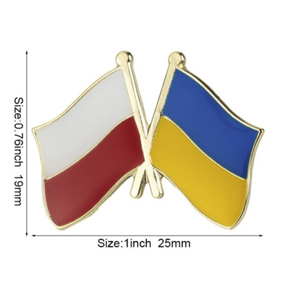 Ukrainian Flag Lapel Pins