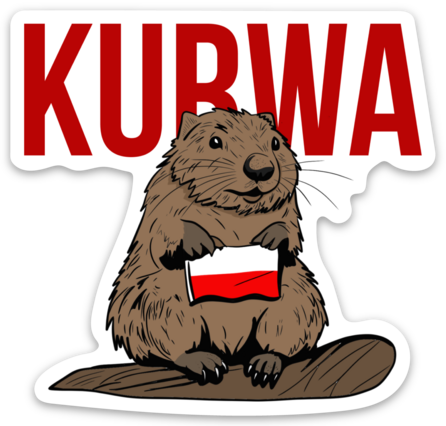 Bobr Kurwa Sticker