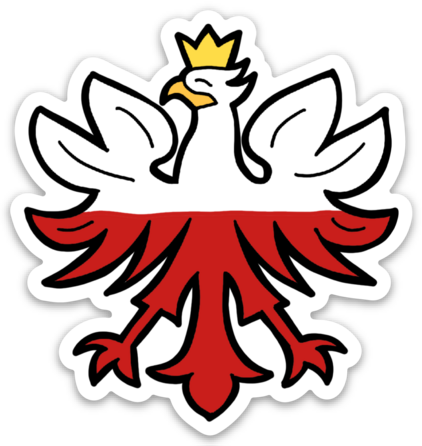 Polish Eagle Sticker