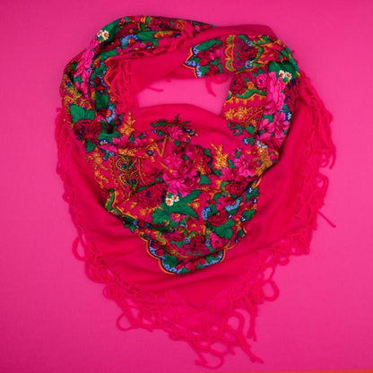 Traditional Folk Scarf - Chusta Ludowa - Folkstar