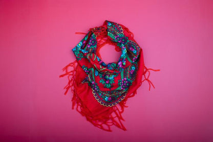 Traditional Folk Scarf - Chusta Ludowa - Folkstar