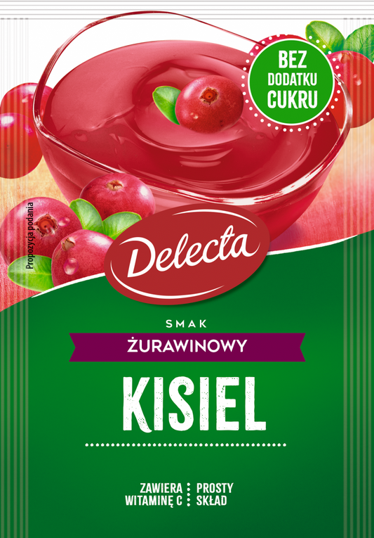 Fruity Mug - Cranberry flavored jelly (Kisiel smak żurawinowy) - Delecta