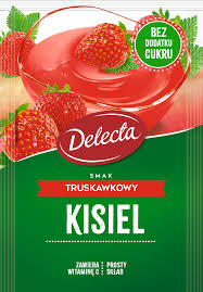 Strawberry flavored Jelly (Kisiel smak truskawkowy) - Delecta