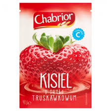 Chabrior Strawberry Jelly 40g (Chabrior Kisiel Truskawkowym Strawberry 40g)