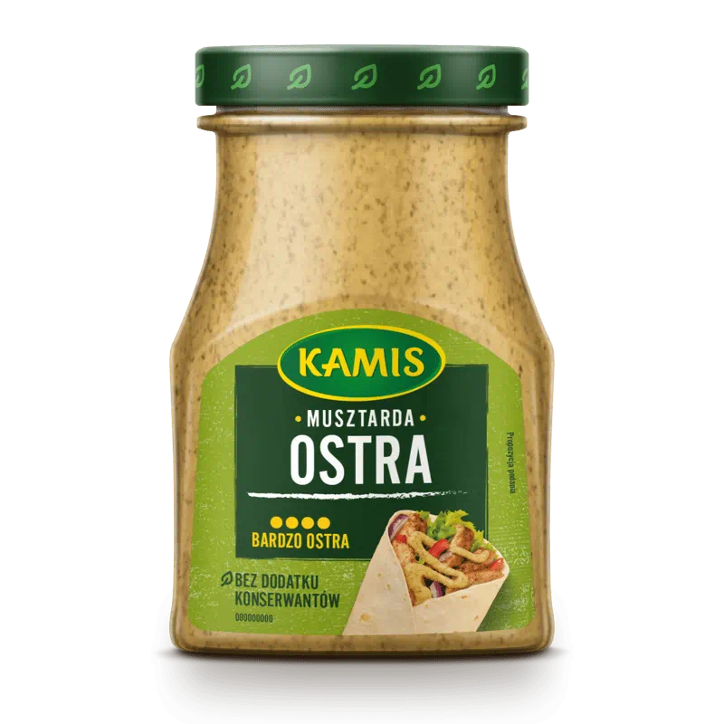 Horseradish Hot Mustard (Kamis Musztarda Ostra Kamis)