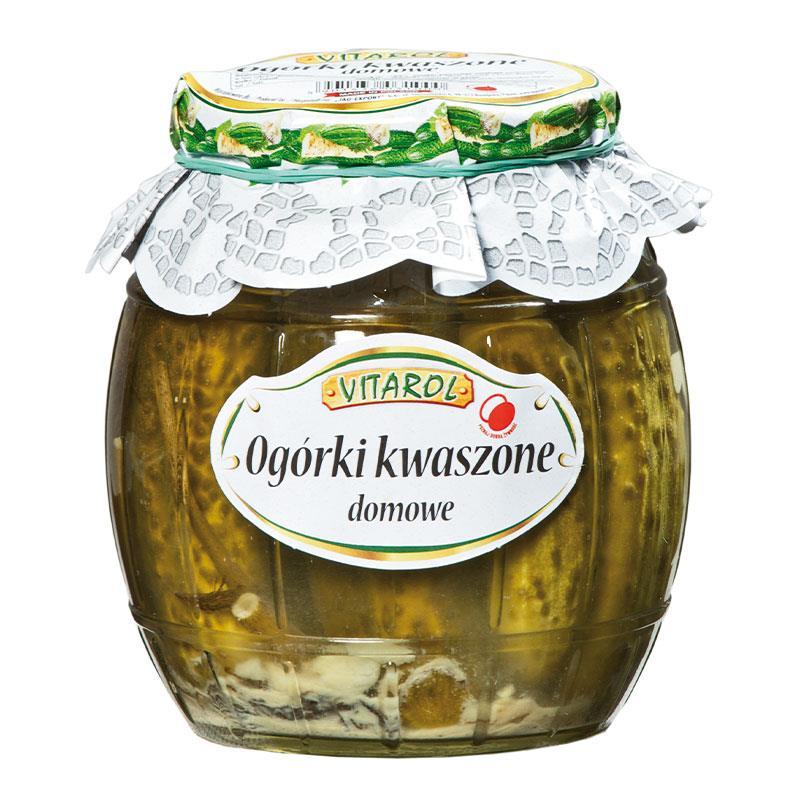 'Vitarol' pickled cucumbers (Ogórki Kwaszone 'Vitarol')