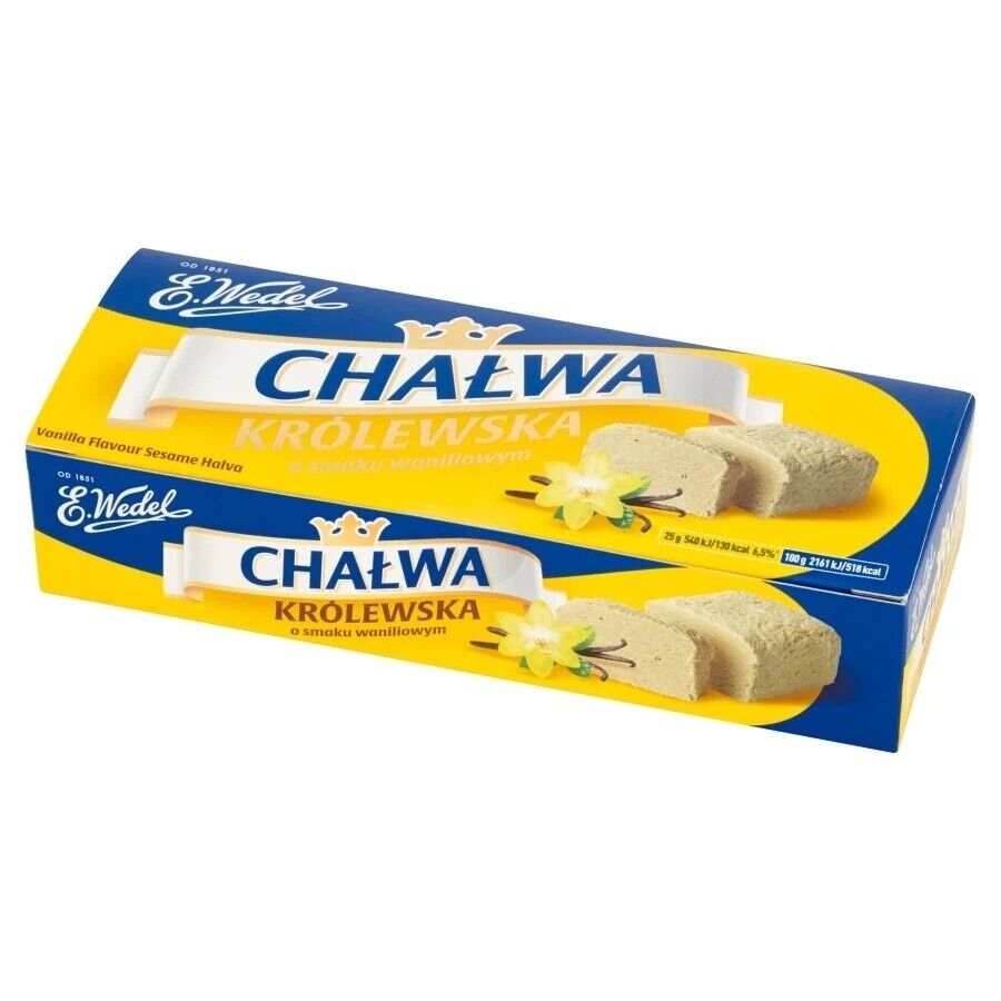 Royal Nougat with Vanilla Flavour (CHAŁWA KRÓLEWSKA O SMAKU WANILIOWYM)