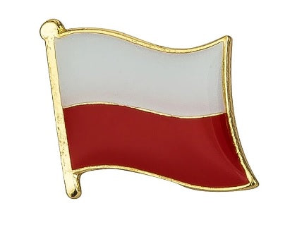 Polish Flag Lapel Pin