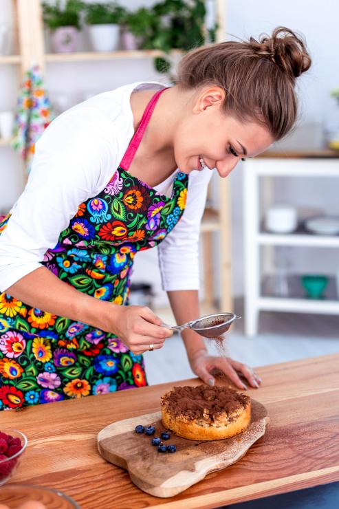 Kitchen Apron - Łowicz Folkstar