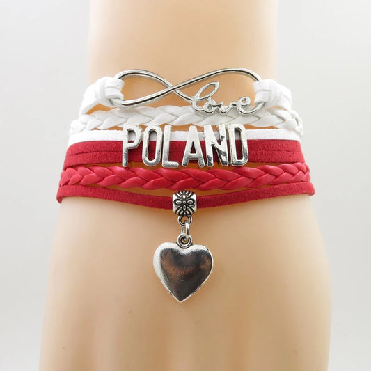 I Love Poland Bracelet